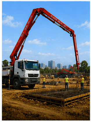 Concrete pump